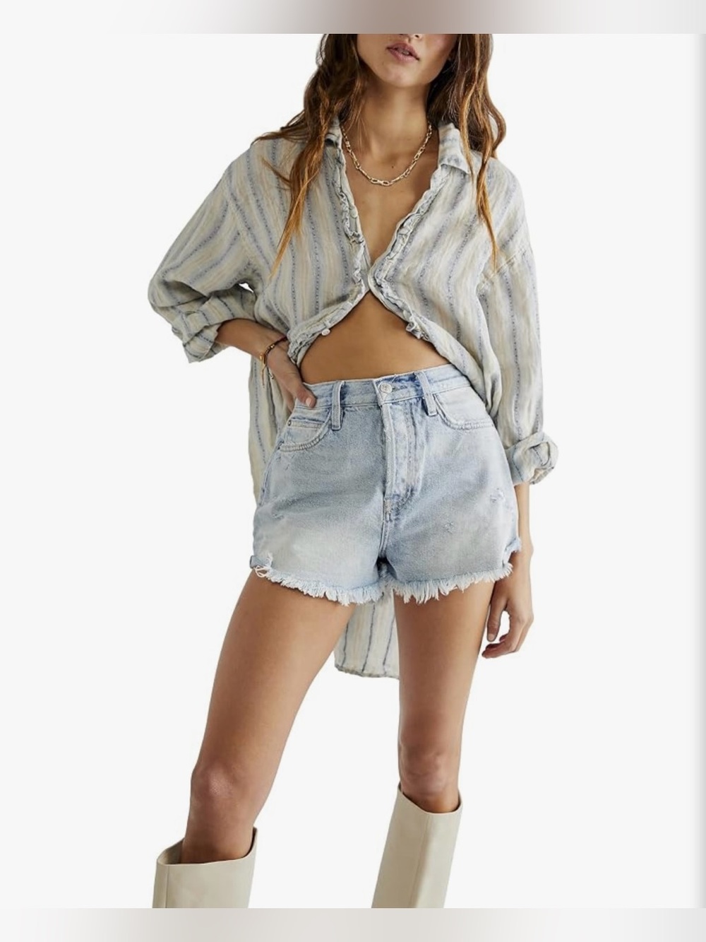 We The Free Lasso Shorts in Fox Trot - Size 26